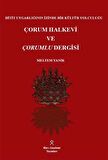 Çorum Halkevi ve Çorumlu Dergisi