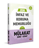Data 2024 GYS İnfaz ve Koruma Memurluğu Mülakat Soru-Cevap Data Yayınları