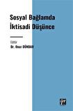 Sosyal Bağlamda İktisadi Düşünce