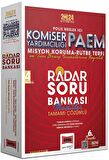 2024 Polis Meslek İçi PAEM Komiser Yardımcılığı Misyon Koruma Rütbe Terfi Radar Soru Bankası