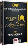 2024 KPSS ÖABT Din Kültürü ve Ahlak Bilgisi Öğretmenliği DHBT-DKAB-MBSTS Alan Ders Notları