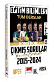 2025 KPSS Eğitim Bilimleri Tüm Dersler 2015-2024 Tamamı Çözümlü Konu Konu Çıkmış