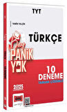 Yargı 2025 YKS TYT Türkçe Bay Panik Yok 10 Deneme Çözümlü - Yamin Yalçin Yargı Yayınları