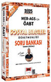 Yargı 2025 ÖABT MEB-AGS Sosyal Bilgiler Öğretmenliği Soru Bankası Çözümlü - Mustafa Özdemir Yargı