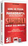 Yargı Yayınları KPSS ALES DGS EKPSS TYT İçin Son 10 Yılda Paragrafta Sıklıkla Kullanılan Sihirli Sınav Kelimeleri
