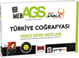 2025 MEB AGS Anka Serisi Türkiye Coğrafyası Video Ders Notları Yargı Yayınları