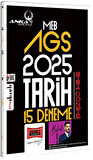 Yargı 2025 MEB AGS Anka Serisi Tarih Tamamı Çözümlü 15 Deneme
