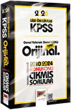 Yargı 2026 KPSS Lise Ön Lisans GK-GY Orijinal 2010-2024 Konu Konu Çıkmış Sorular