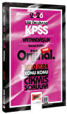 2026 KPSS Lise-Önlisans Vatandaşlık Orijinal 2010-2024 Konu Konu Çıkmış Sorular
