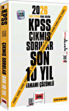 Yargı Yayınları 2026 KPSS Genel Kültür Genel Yetenek Tüm Dersler Tamamı Çözümlü Son 10 Yıl Çıkmış Sorular