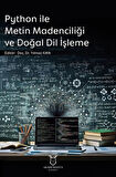 Python ile Metin Madenciliği ve Doğal Dil İşleme