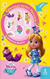 Disney Alice’in Harikalar Pastanesi Eğlenceye Açılan Pencere Çıkartmalı Boyama Kitabı