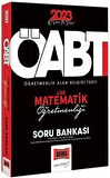 Yargı Yayınları 2023 KPSS ÖABT Lise Matematik Öğretmenliği Tamamı Çözümlü Soru Bankası
