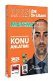 2024 KPSS Lise Ön Lisans 5Yüz Ekibi Matematik Çıkmış Sorularla Desteklenmiş Analizli Konu Anlatımı