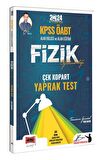 2024 KPSS ÖABT Fizik Öğretmenliği Yaprak Test