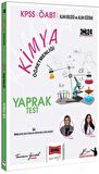 2024 ÖABT Kimya Yaprak Test