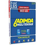 2023 LGS 1. Dönem 6 Adımda Tüm Dersler Hızlı Tekrar