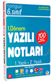 6. Sınıf Yazılı Notları 1. Dönem 1 ve 2. Yazılı