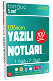 5. Sınıf Yazılı Notları 1. Dönem 1 ve 2. Yazılı