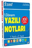 9. Sınıf Yazılı Notları 1. Dönem 1 ve 2. Yazılı