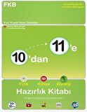 10'dan 11'e Fizik Kimya Biyoloji Hazırlık Kitabı