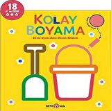Kolay Boyama - Deniz Oyuncakları Resim Kitabım