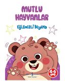 Mutlu ve Yavru Hayvanlar ile Oyuncaklar ve Hayvan Dostlarımız Boyama Seti