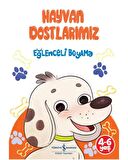 Mutlu ve Yavru Hayvanlar ile Oyuncaklar ve Hayvan Dostlarımız Boyama Seti