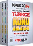 2024 KPSS Ortaöğretim-Önlisans Genel Yetenek Genel Kültür Konu Anlatımlı Modüler Set
