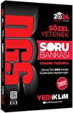 2024 DGS Sözel Yetenek Tamamı Çözümlü Soru Bankası