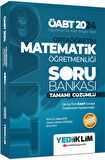 2024 ÖABT Ortaöğretim Matematik Öğretmenliği Tamamı Çözümlü Soru Bankası