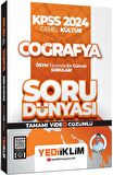 Yediiklim 2024 KPSS Genel Kültür Coğrafya Tamamı Video Çözümlü Soru Dünyası