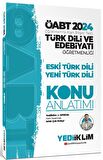 2024 ÖABT Türk Dili Ve Edebiyatı Öğretmenliği Eski Türk Dili Yeni Türk Dili Konu Anlatım