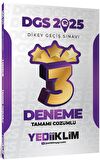 2025 DGS Tamamı Çözümlü 3 Yıldız Deneme