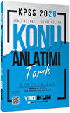 Yediiklim Yayınları 2026 KPSS Genel Yetenek Genel Kültür Konu Anlatımlı Modüler Set 5 Kitap