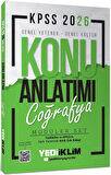Yediiklim Yayınları 2026 KPSS Genel Yetenek Genel Kültür Konu Anlatımlı Modüler Set 5 Kitap
