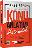 Yediiklim Yayınları 2026 KPSS Genel Yetenek Genel Kültür Konu Anlatımlı Modüler Set 5 Kitap