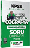 Yediiklim 2025 KPSS Genel Kültür Coğrafya Hakan Bileyen İle Tamamı Çözümlü Soru Bankası