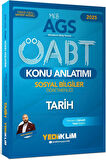 Yediiklim 2025 MEB AGS ÖABT Sosyal Bilgiler Öğretmenliği Tarih Konu Anlatımı