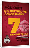 Yediiklim 2025 ÖABT MEB-AGS Din Kültürü ve Ahlak Bilgisi Öğretmenliği 7 Deneme Çözümlü - Burhan Karakışla Yediiklim Yayınları