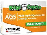 Yediiklim MEB-AGS 7528 Sayılı Öğretmenlik Mesleği Kanunu Bilgi Cepte Bilgi Kartı - Bülent Tanık Yediiklim Yayınları
