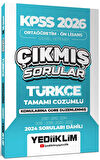 Yediiklim KPSS 2026 Ortaöğretim Önlisans Türkçe Konularına Göre Çıkmış Sorular (2024 soruları dahil)