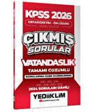 Yediiklim Kpss Lise Önlisans Vatandaşlık 2026 Çıkmış Sorular ve Ölmez Ağacın Sırrı 9786059159524