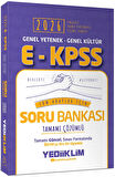Yediiklim 2026 E KPSS Genel Yetenek Genel Kültür Tüm Adaylar İçin Tamamı Çözümlü Soru Bankası