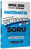 Yediiklim 2026 KPSS Matematik Bumerang Soru Bankası Çözümlü