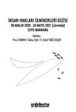 İnsan Hakları Seminerleri Dizisi 28 Aralık 2020-26 Mayıs 2021 (çevrimiçi) SCPO Marmara
