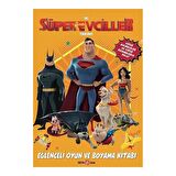 DC Süper Evciller Takımı - Eğlenceli Oyun ve Boyama Kitabı