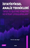 Statiksel Analiz Teknikleri