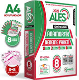 2025 ALES Anamorfik 8li Deneme Paketi Özgün Yeni Nesil Türkiye Geneli Kurumsal Çözümlü