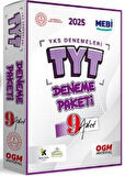 2025 ÖSYM YKS - TYT MEBİ OGM Deneme Paketi Güncel 9lu Fasikül Set